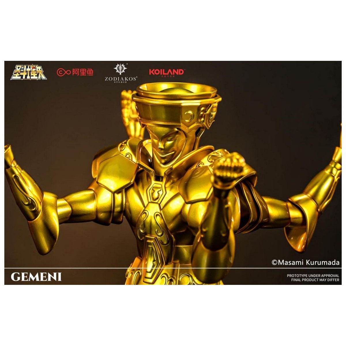 Zodiakos Studio - Gemini Cloth - Totem des Gemeaux 1/6 - Saint Seiya - Knights of the Zodiac Statue