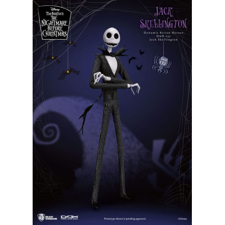 Beast Kingdom - Jack Skellington - Mr. Jack's A Christmas Carol Dynamic Action Heroes 1/9