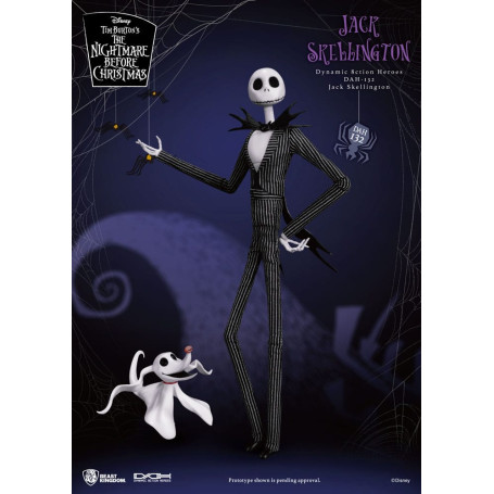 Beast Kingdom - Jack Skellington - Mr. Jack's A Christmas Carol Dynamic Action Heroes 1/9