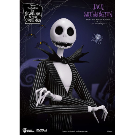 Beast Kingdom - Jack Skellington - Mr. Jack's A Christmas Carol Dynamic Action Heroes 1/9