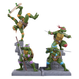 Premium Collectibles Studio PCS - Teenage Mutant Ninja Turtles PVC 4-Pack