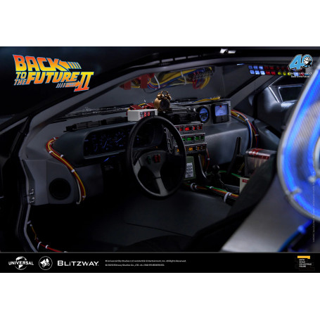 Blitzway - Back to the Future 2 Time Machine Premium UMS 1/6 - Delorean