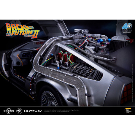 Blitzway - Back to the Future 2 Time Machine Premium UMS 1/6 - Delorean