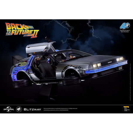 Blitzway - Back to the Future 2 Time Machine Premium UMS 1/6 - Delorean