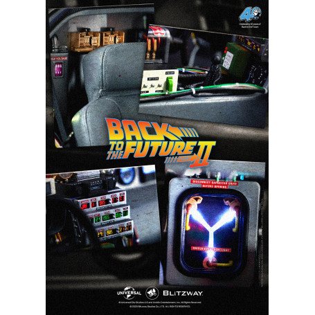 Blitzway - Back to the Future 2 Time Machine Premium UMS 1/6 - Delorean