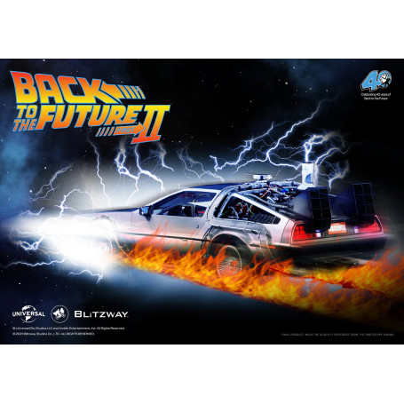 Blitzway - Back to the Future 2 Time Machine Premium UMS 1/6 - Delorean