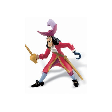 BullyLand Peter Pan figurine Capitaine Crochet 10 cm