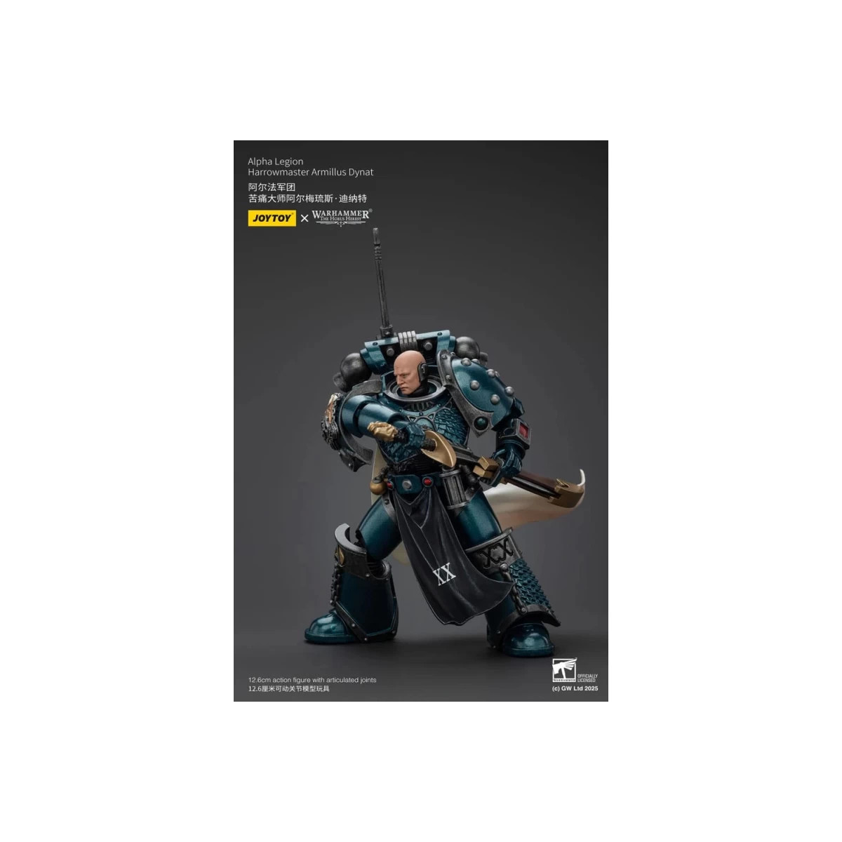 Joytoy - Warhammer - Alpha Legion - Arrowmaster Armillus Dynat - The Horus Heresy