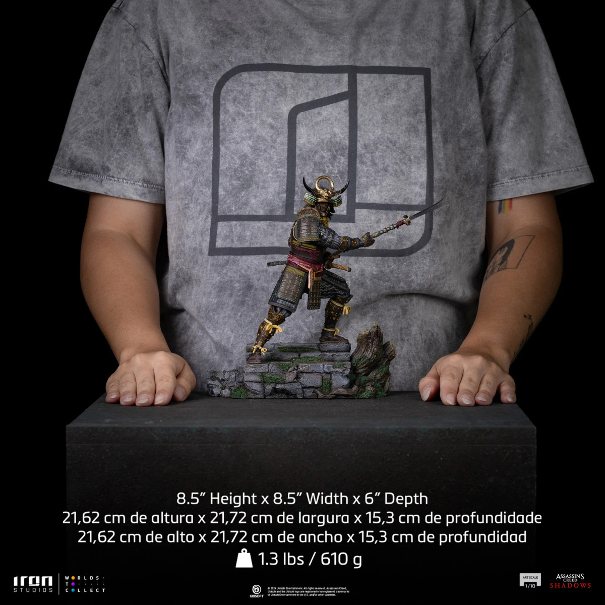 Iron Studio - Assassin's Creed Shadows - YASUKE Art Scale 1/10