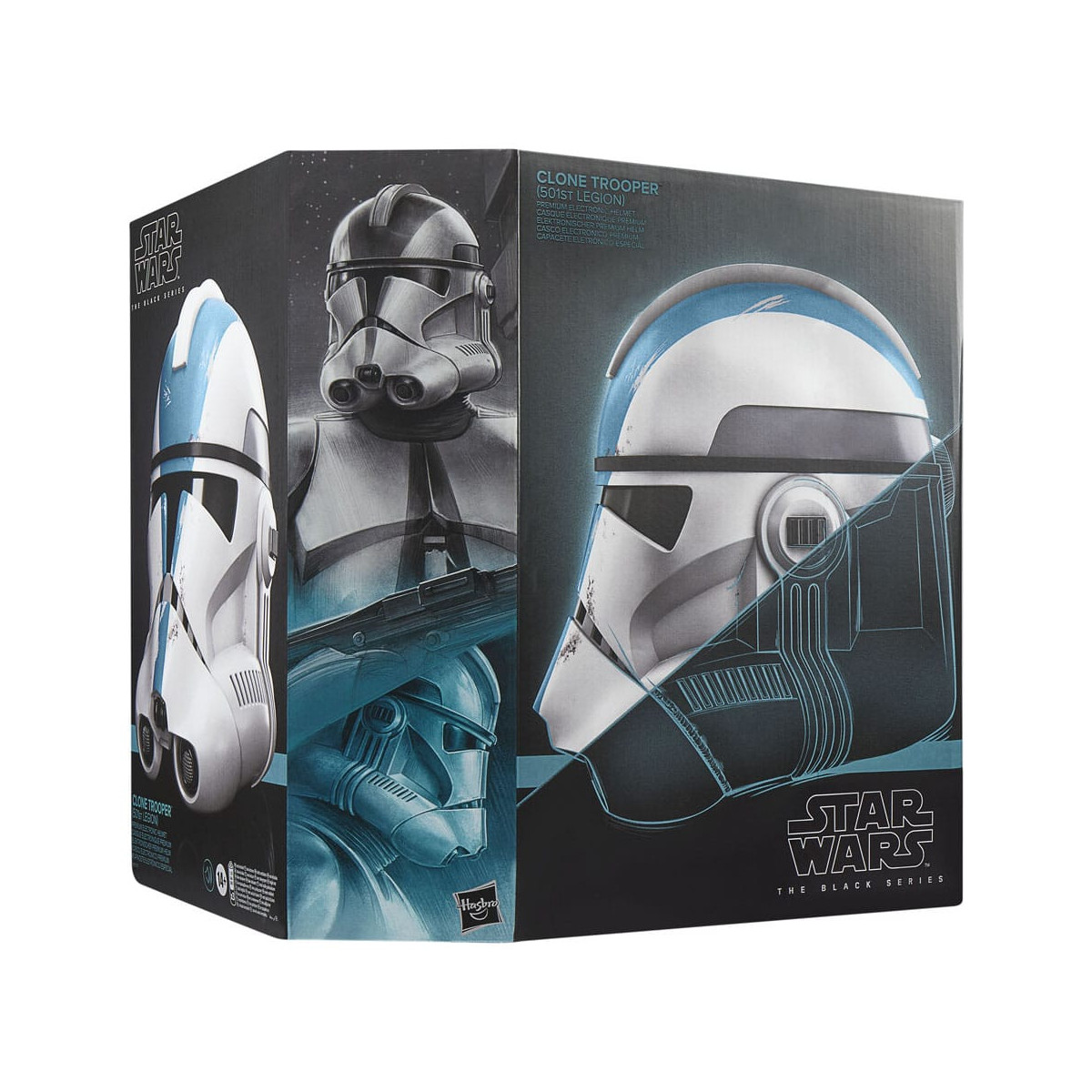 Hasbro Star Wars: Ahsoka Black Series Clone Trooper electronic helmet (501st Legion)