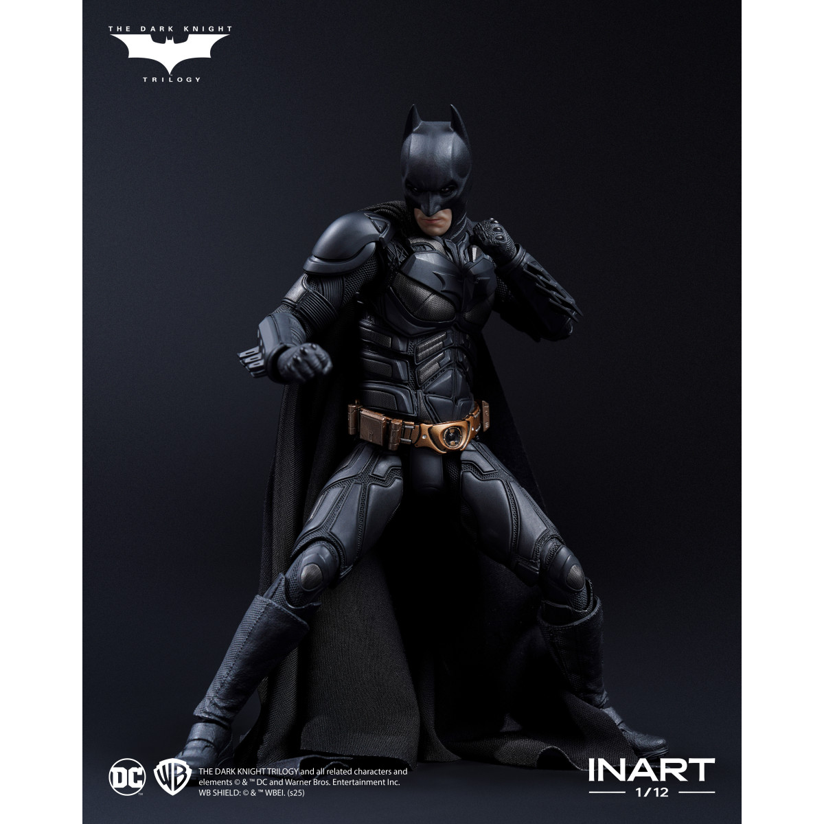 INART - The Dark Knight Rises: Batman 1/12 Scale Figure - Deluxe