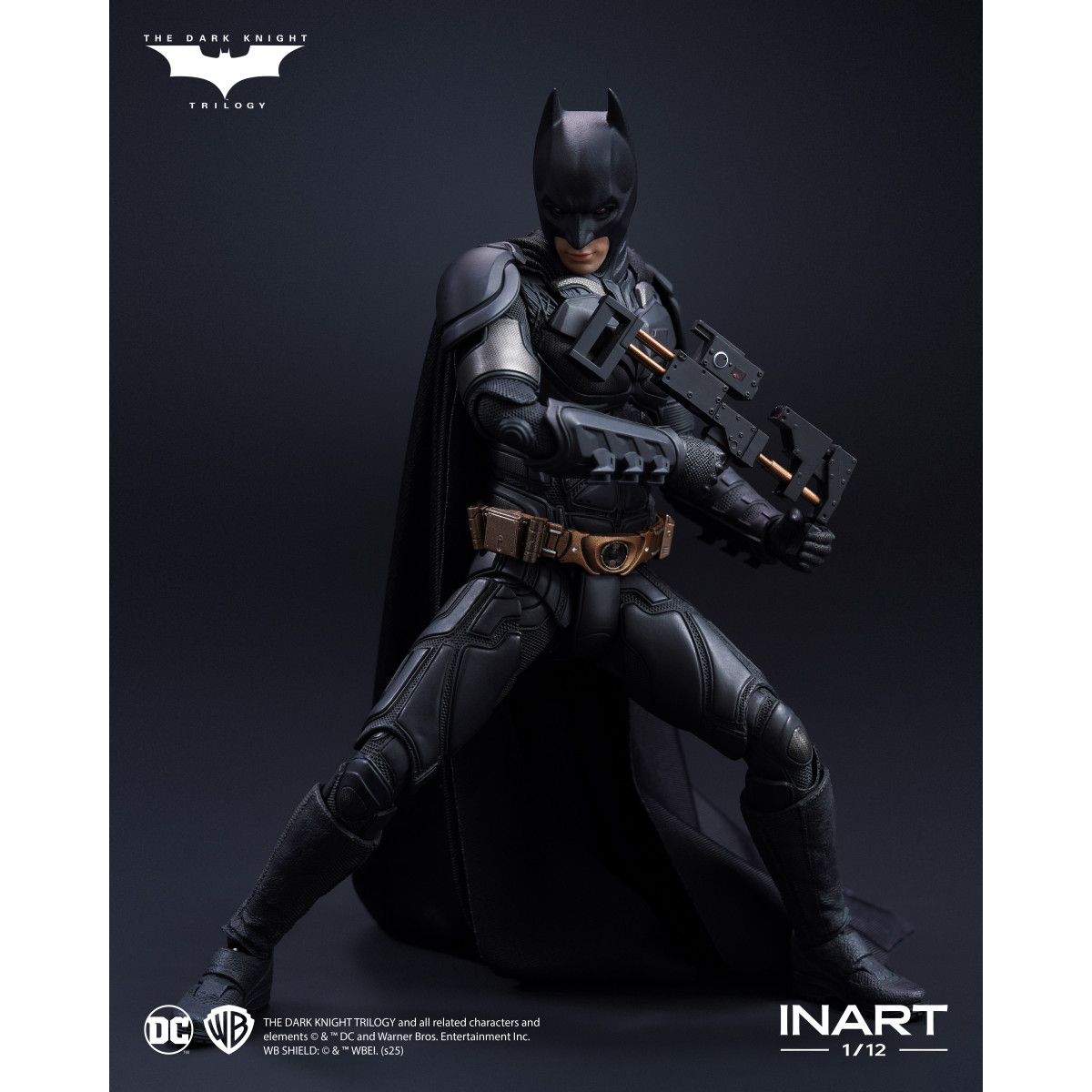 INART - The Dark Knight Rises: Batman 1/12 Scale Figure - Deluxe