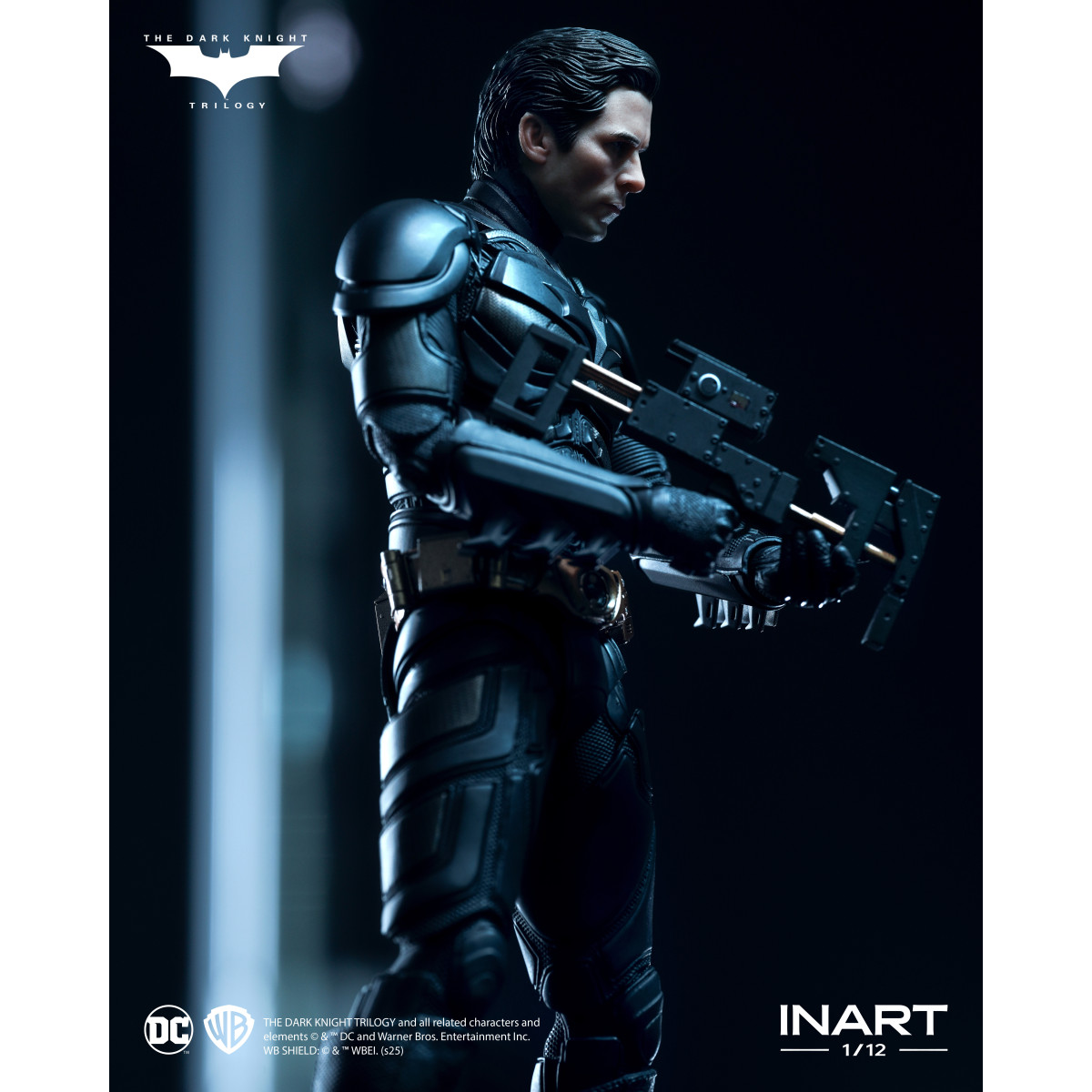 INART - The Dark Knight Rises: Batman 1/12 Scale Figure - Deluxe