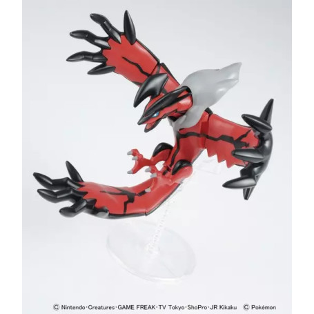 Bandai - Pokepla 34 - YVELTAL Model Kit Pokemon - Pokemon Select series