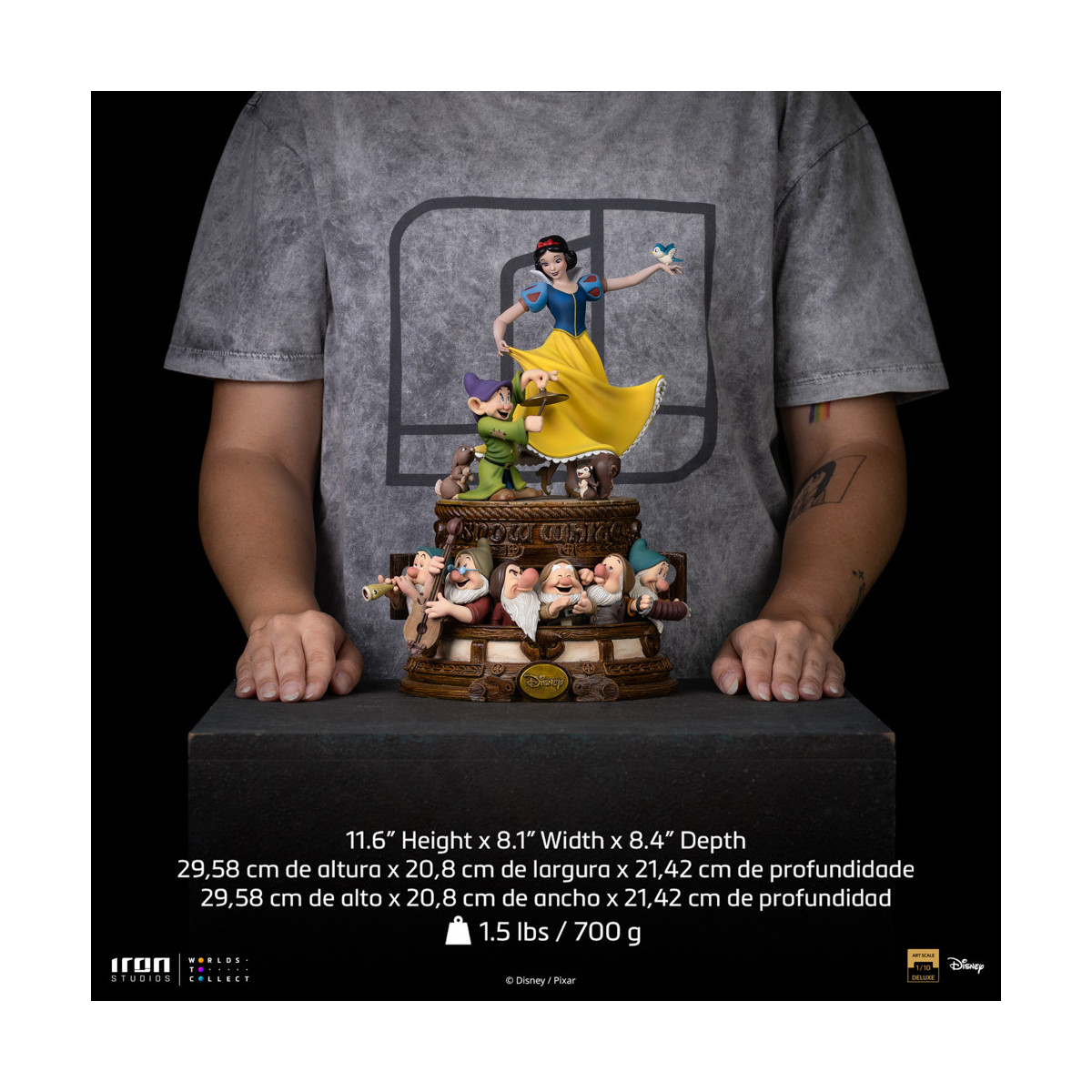 Iron Studios Disney Classics - Snow White and the Seven Dwarves Deluxe Art Scale 1/10