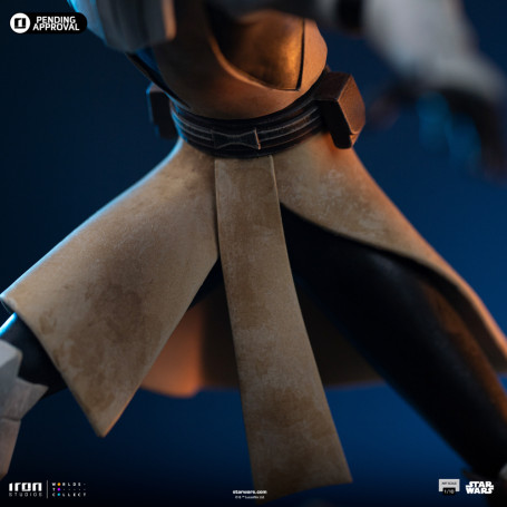 Iron Studios Star Wars Clone Wars - Obi-Wan Kenobi Art Scale 1/10