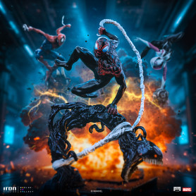 Iron Studios Marvel Comics - Spider-Man Vs Villains - Miles Morales BDS Art Scale