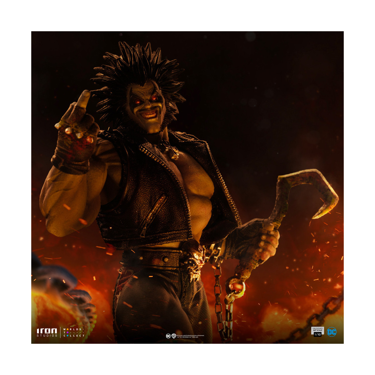 Iron Studios DC Comics - Lobo Unleashed BDS Arts Scale 1/10
