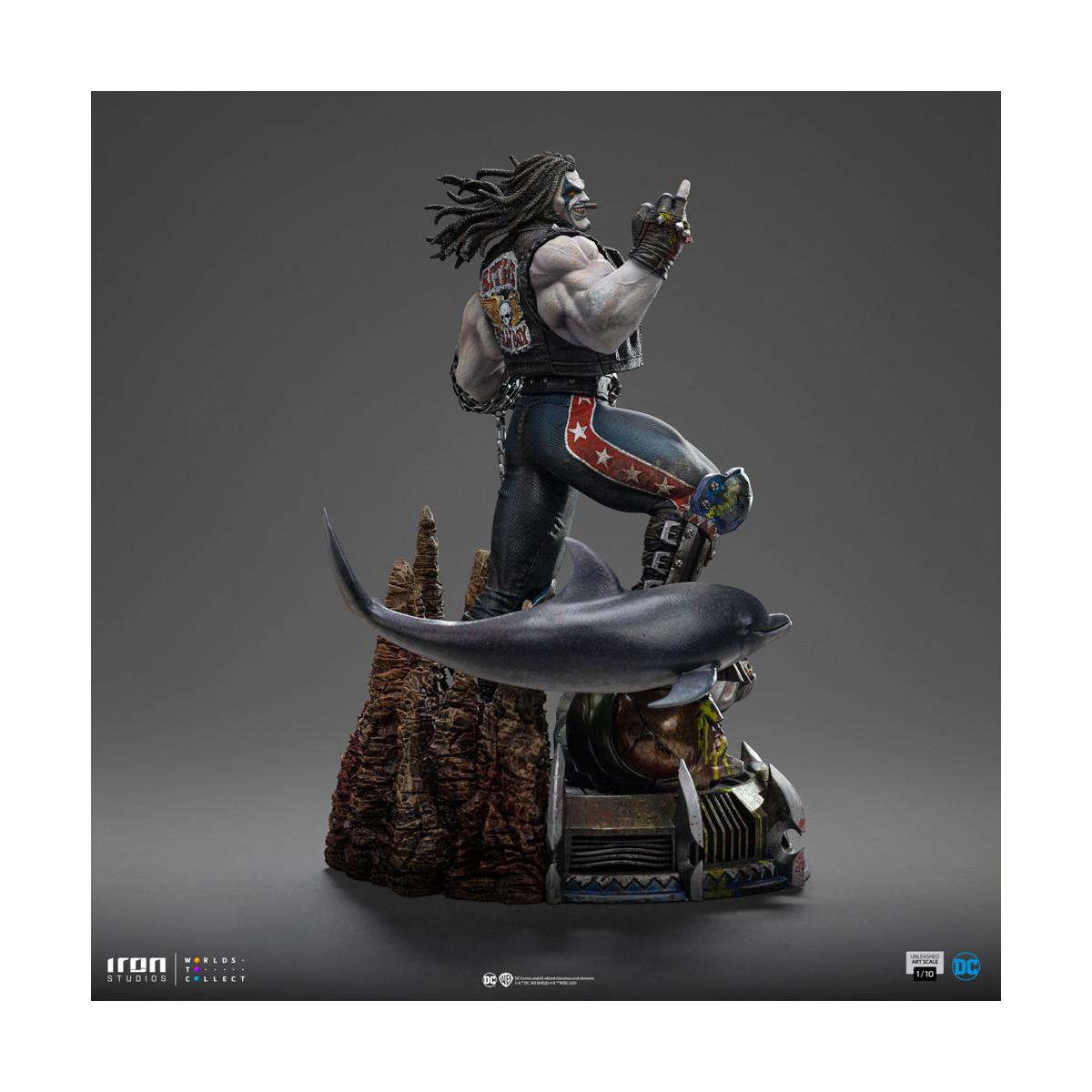 Iron Studios DC Comics - Lobo Unleashed BDS Arts Scale 1/10