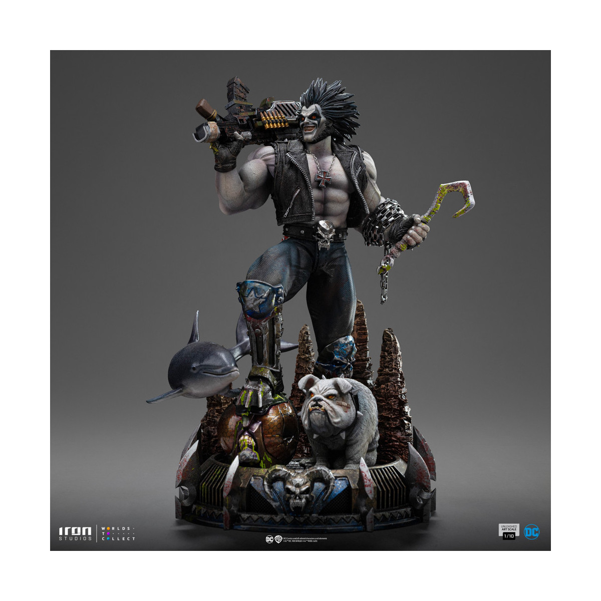 Iron Studios DC Comics - Lobo Unleashed BDS Arts Scale 1/10