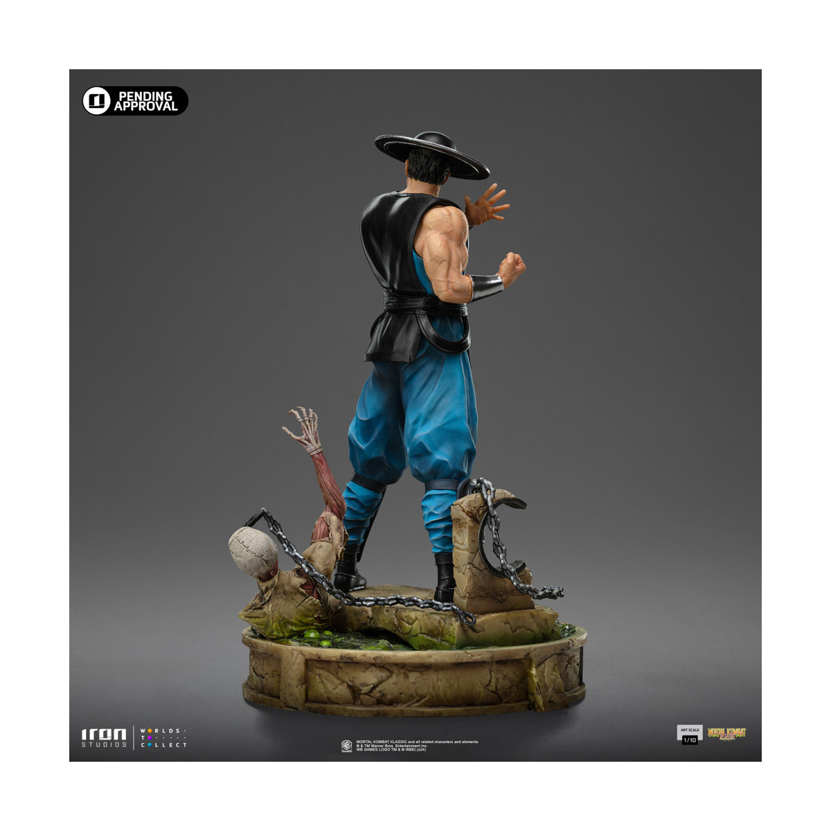Iron Studios - Mortal Kombat - Kung Lao Art Scale 1/10