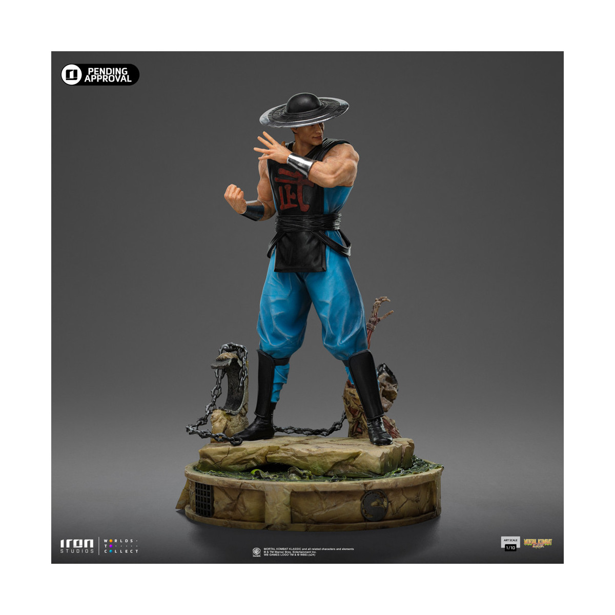 Iron Studios - Mortal Kombat - Kung Lao Art Scale 1/10