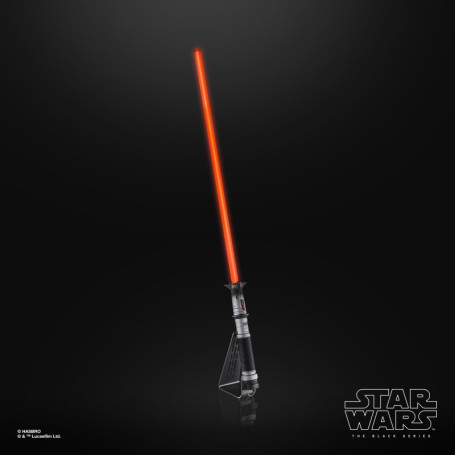 Hasbro - Baylan Skoll Force Fx Lightsaber - Black Serie Replica Elite