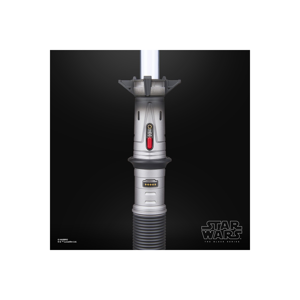 Hasbro - Baylan Skoll Force Fx Lightsaber - Black Serie Replica Elite