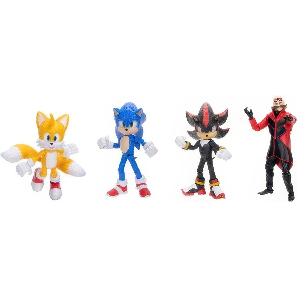 Jakks Pacific - Sonic The Hedgehog 3 - Wave 1 Set of 4 figures