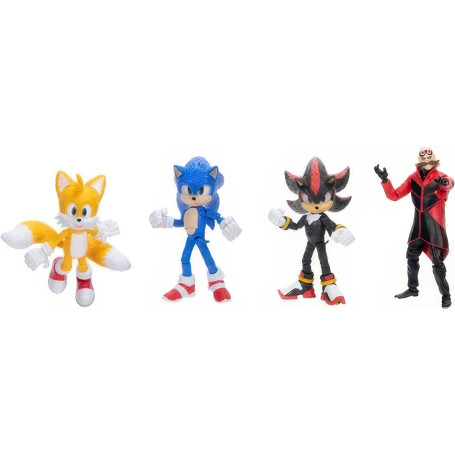 Jakks Pacific - Sonic The Hedgehog 3 - Wave 1 Set of 4 figures
