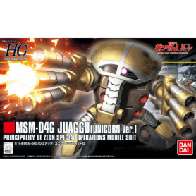 Bandai - Gunpla - 1/144 HG- MSM-04G JUAGGU (UNICORN VER.) - Mobile Suit Gundam Unicorn - Universe Century