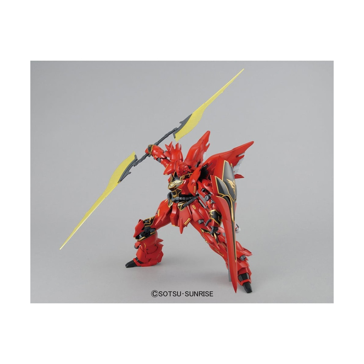 Bandai - Gunpla - 1/100 MG - MSN-06S SINANJU Anime Color Ver. - Mobile Suit Gundam Unicorn