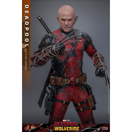 Hot Toys Marvel Deadpool & Wolverine - Deadpool (Battling Version) MMS 1/6
