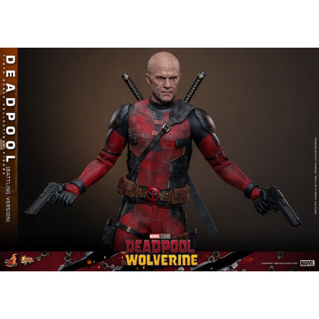 Hot Toys Marvel Deadpool & Wolverine - Deadpool (Battling Version) MMS 1/6