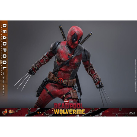Hot Toys Marvel Deadpool & Wolverine - Deadpool (Battling Version) MMS 1/6