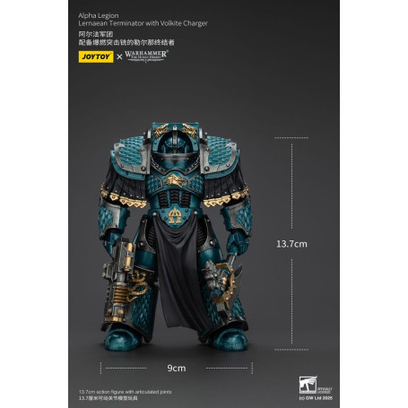 Joytoy - Warhammer - Alpha Legion - Lernaean Terminator with Volkite - The Horus Heresy