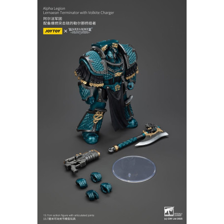 Joytoy - Warhammer - Alpha Legion - Lernaean Terminator with Volkite - The Horus Heresy