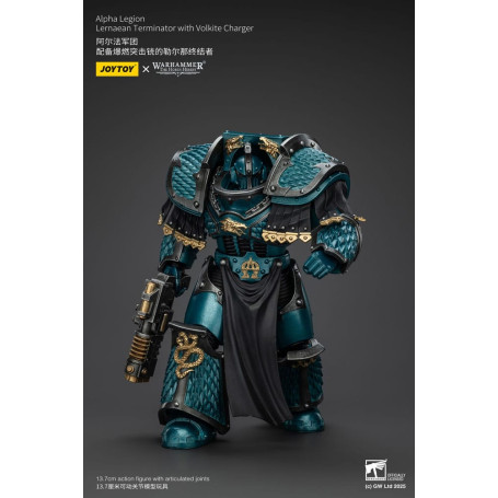Joytoy - Warhammer - Alpha Legion - Lernaean Terminator with Volkite - The Horus Heresy