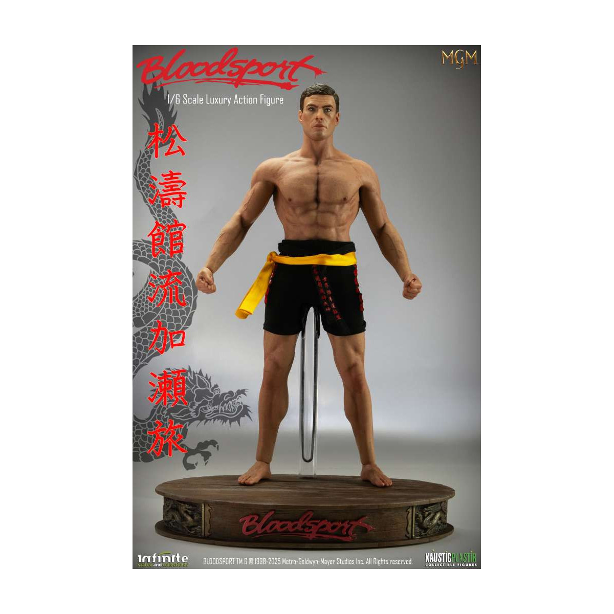 Infinite Statue X Kaustic Plastik - Frank Dux Standard Edition 1/6 -Bloodsport