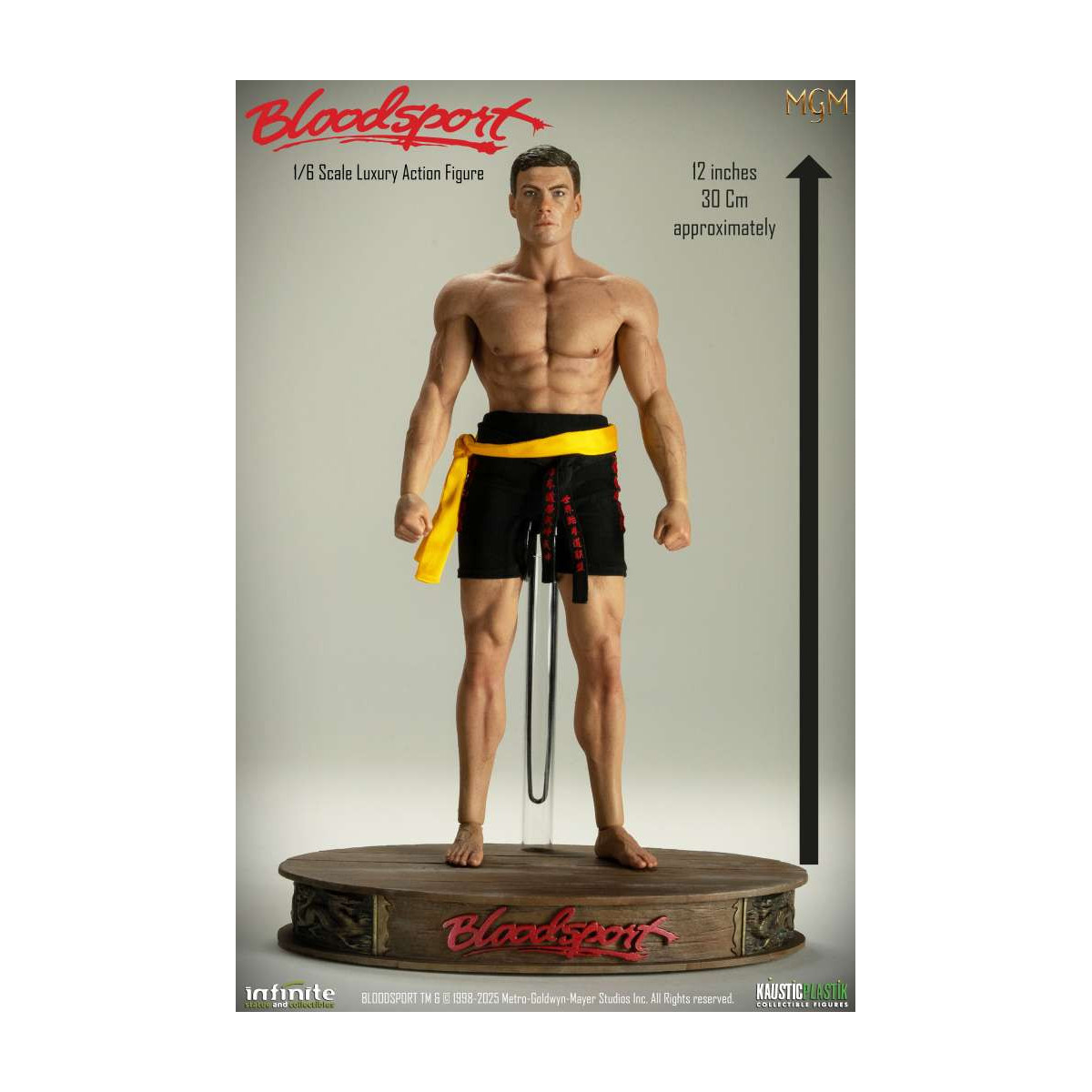 Infinite Statue X Kaustic Plastik - Frank Dux Standard Edition 1/6 -Bloodsport
