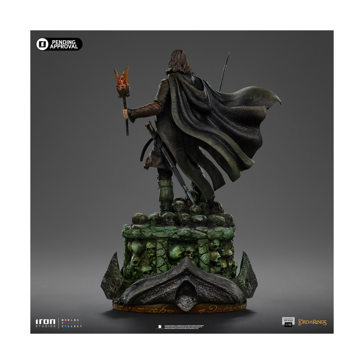 Iron Studios - Aragorn Unleashed - Lord of the Rings - LOTR Unleashed Art Scale 1/10