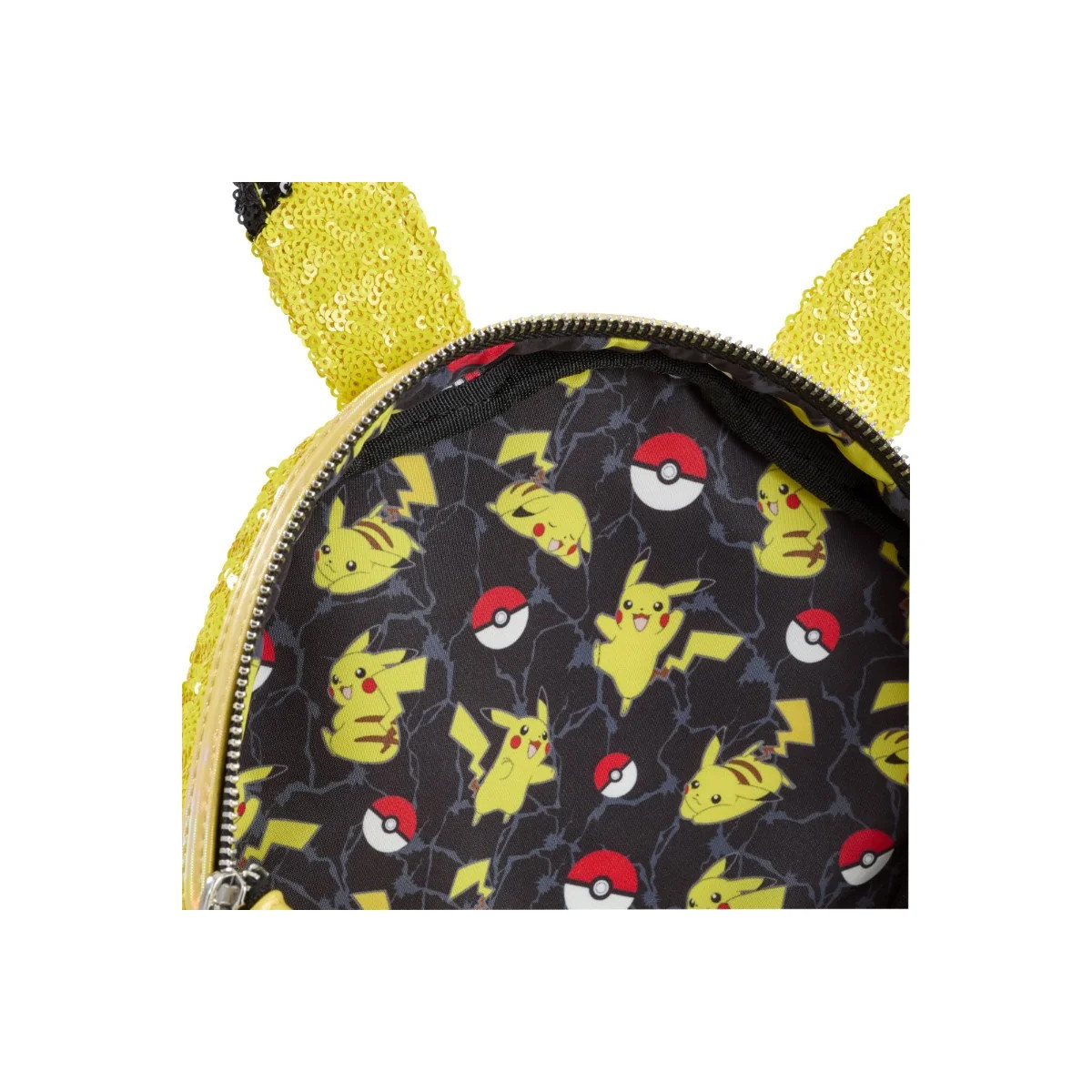 Pokemon - Loungefly Mini Sac A Dos Pikachu Sequin