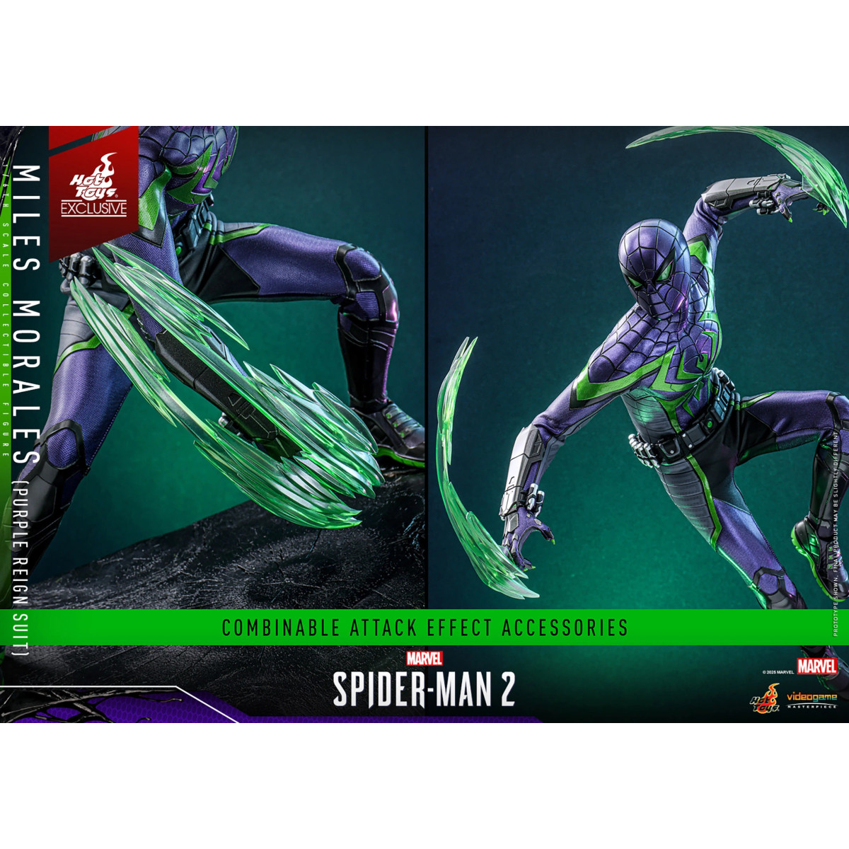 Hot Toys Marvel's Spider-Man 2: Miles Morales (Purple Reign Suit) Video Game Masterpiece 1/6