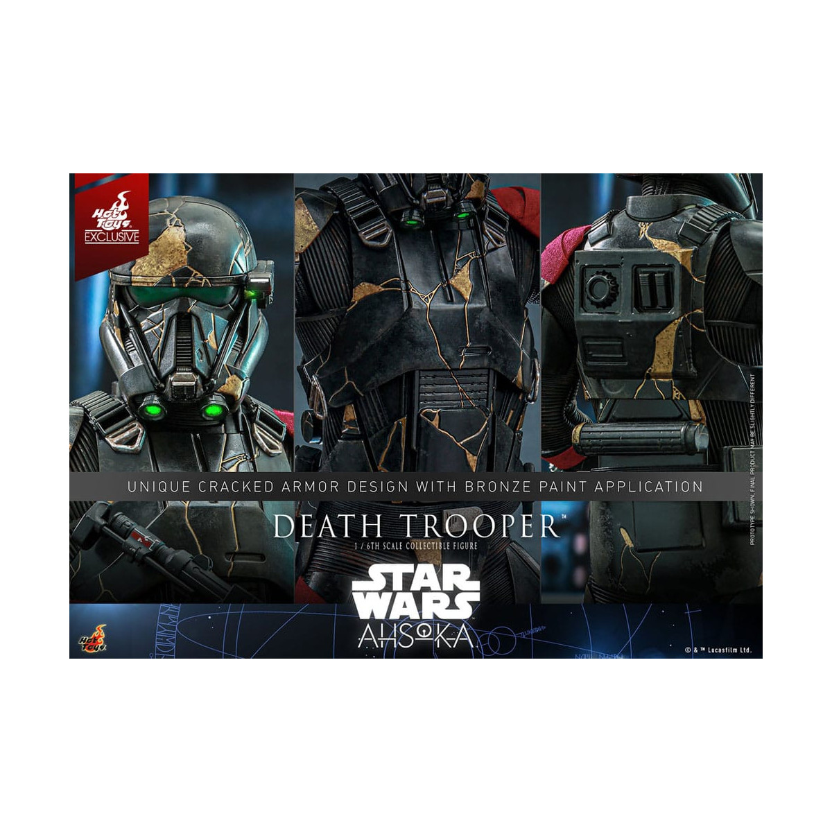 Hot Toys - Death Trooper Exclusive TM 1/6 - Star Wars Ahsoka