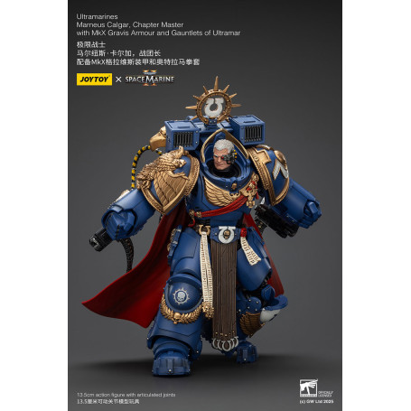 Joytoy - Space Marines II - Marneus Calgar, Chapter Master with MkX Gravis Armour and Gauntlets of Ultramar