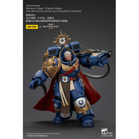 Joytoy - Space Marines II - Marneus Calgar, Chapter Master with MkX Gravis Armour and Gauntlets of Ultramar