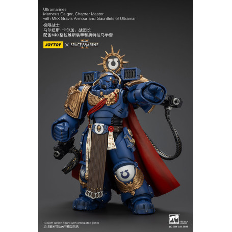 Joytoy - Space Marines II - Marneus Calgar, Chapter Master with MkX Gravis Armour and Gauntlets of Ultramar