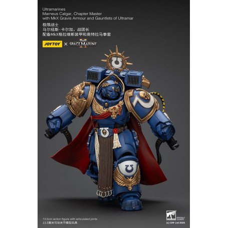 Joytoy - Space Marines II - Marneus Calgar, Chapter Master with MkX Gravis Armour and Gauntlets of Ultramar
