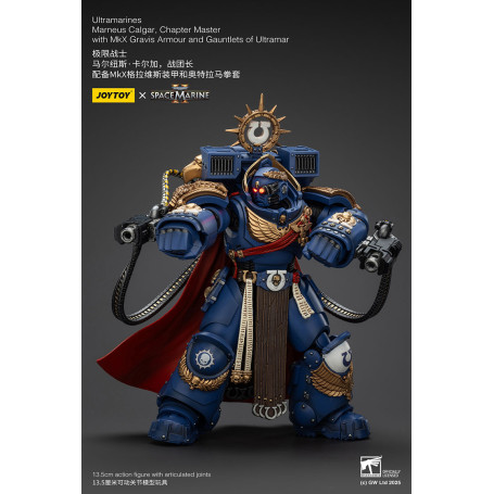 Joytoy - Space Marines II - Marneus Calgar, Chapter Master with MkX Gravis Armour and Gauntlets of Ultramar