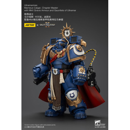 Joytoy - Space Marines II - Marneus Calgar, Chapter Master with MkX Gravis Armour and Gauntlets of Ultramar
